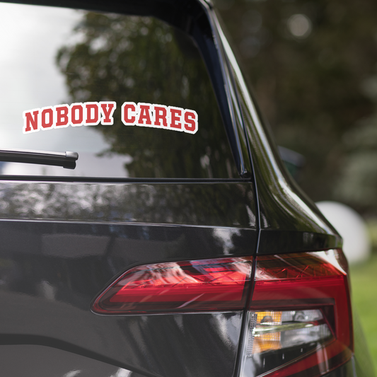 Nobody Cares - The Sticker