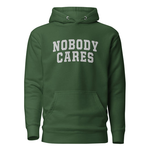 Nobody Cares (stacked variant) - Unisex Hoodie